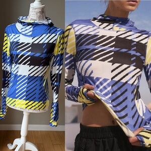 FP Movement by Free People Misty Morning Printed Layer Long Sleeves Thumb holes